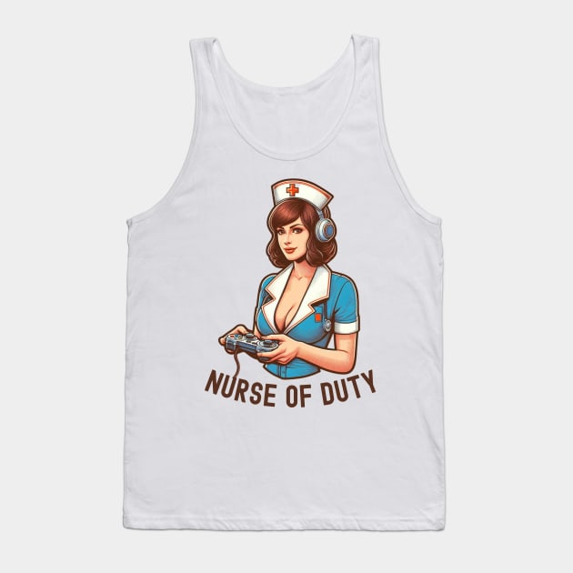 Nurse of Duty Tank Top by Japanese Fever